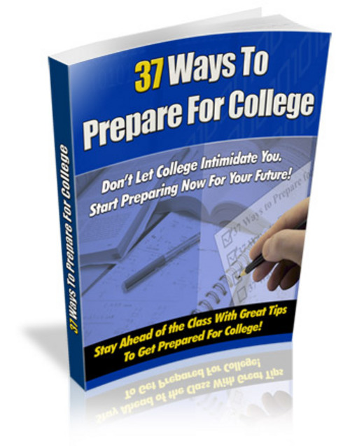 Product picture 37 Ways to Prepare for College - All You Need To Know